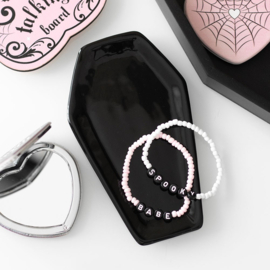 Trinket Dish - Black Coffin Tray