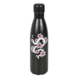 Water Bottle - Floral Snake