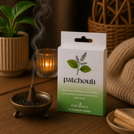 Wierook Kegels - Patchouli (Set 12)