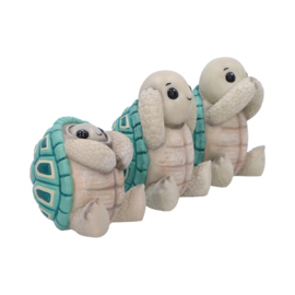 Figurine - Three Wise Tortoises 8cm (NN)