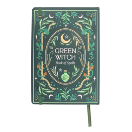 A5 Notebook - Green Witch