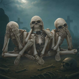 Beeld - Three Wise Corpses 13.5cm (NN)