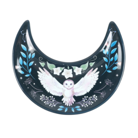 Trinket Dish - Crescent Moon Owl