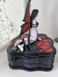 Trinket Box - Spider's Web Keepsake Box (Aracnafaria) (AS)