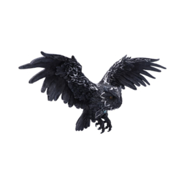 Wall Plaque - Dark Feather 55cm (NN)