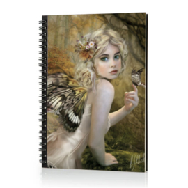 Spiral Notebook 3D - Touch Of Gold