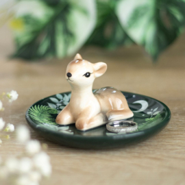 Trinket Dish - Green Fawn