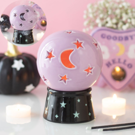 Tealight/Incense Holder - Crystal Ball 15.5cm