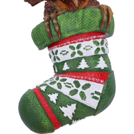 Ornament - Gremlins Mohawk in Stocking 12cm