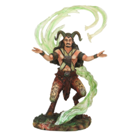 Beeld - Earth Elemental Wizard 23cm (AS)