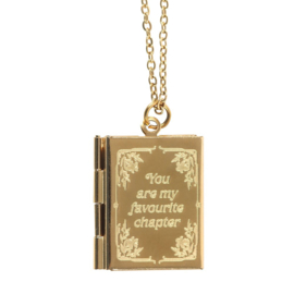 Locket Ketting - You Are My Favourite Chapter