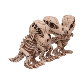 Beeld - Three Wise Tyrannosaurus Rex Skeletons 9.3cm (NN)