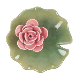 Incense Holder & Trinket Dish - Lily Pad