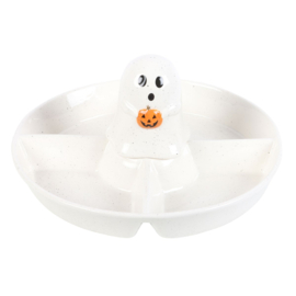 Chip & Dip Snack Dish - Ghost