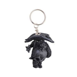 Keychain - Dragon Skull
