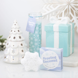 Geurkaars Tube - Snow Day Cotton & Coconut