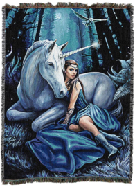 Tapestry/Throw - Blue Moon (AS)
