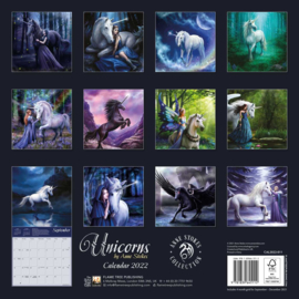 Kalender 2022 - Unicorns by Anne Stokes (AS)