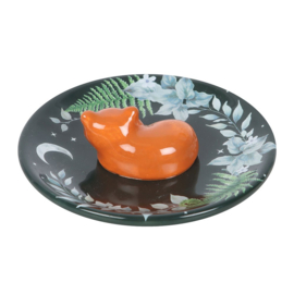 Trinket Dish - Green Fox