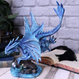 Statue - Adult Water Dragon 31cm (AS)