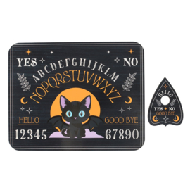 Spirit Board - Cute And Creepy Bat Cat