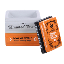 Oil/Wax Burner - Haunted Library Book Stack