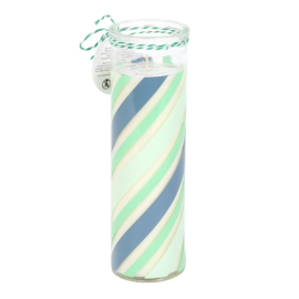 Geurkaars Tube - Candy Stripe Peppermint