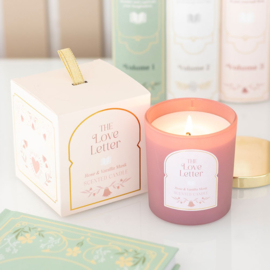 Geurkaars - The Love Letter Rose & Vanilla Musk