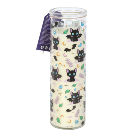 Kaars - Cute and Creepy Lavender Tube