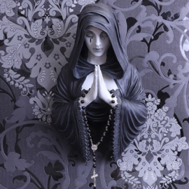 Wall Plaque - Gothic Prayer 39cm (AS)