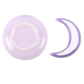 Trinket Dish - Purple Celestial Stacking Moon