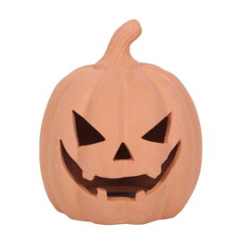 Decoratie - Terracotta Pumpkin 12.5cm