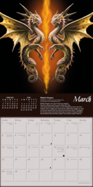 Mini Kalender 2026 - Dragon Legends Of The World (AS)