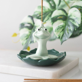 Wierookhouder - Yoga Frog