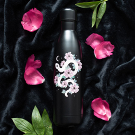 Water Bottle - Floral Snake