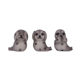 Beeld - Three Wise Seals 7.5cm (NN)