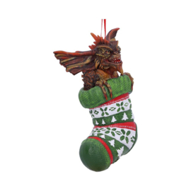 Ornament - Gremlins Mohawk in Stocking 12cm