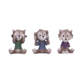 Beeld - Three Wise Werewolves 7.5cm (NN)