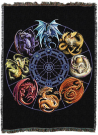 Wandtapijt/Sprei - Dragons Of The Sabbats (AS)