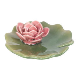Wierookhouder & Trinket Dish - Lily Pad