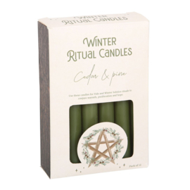 Geur Spell Candles - Cedar & Pine Yule