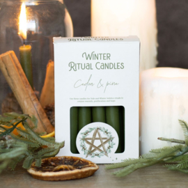Geur Spell Candles - Cedar & Pine Yule