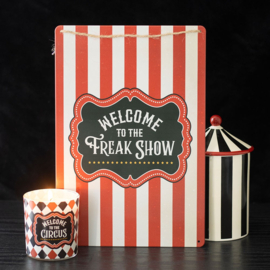 Tin Sign - Welcome to the Freak Show