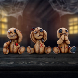 Beeld - Three Wise Voodoo Dolls 8cm (NN)
