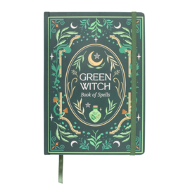 A5 Notebook - Green Witch