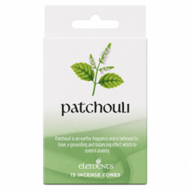 Wierook Kegels - Patchouli (Set 12)
