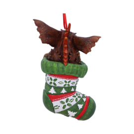 Ornament - Gremlins Mohawk in Stocking 12cm