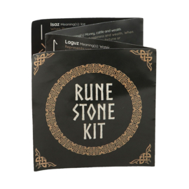 Rune Stenen - Black Onyx (Set 25)