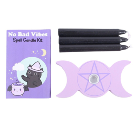 Spell Candle Set - No Bad Vibes