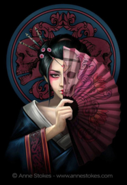 Canvas - Geisha Skull (AS)